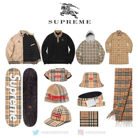 when does supreme burberry drop|supreme Burberry ss22 resale.